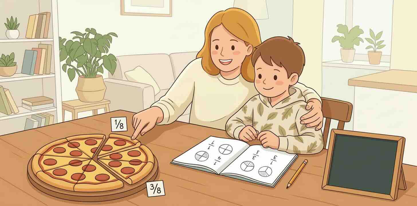 Как объяснить ребёнку дроби — просто и без стресса